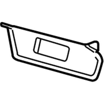 Ram 5JT92BD1AA VISOR