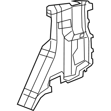 Mopar 6LJ56TX7AC Panel Assembly Rear Door Trim