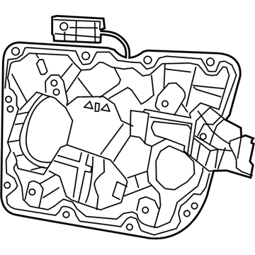 Dodge 68079290AC PANEL Carrier Plate Front Door