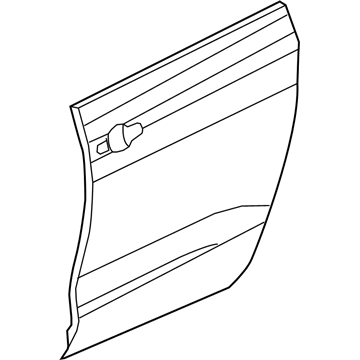 Mopar 68185688AB Panel Sliding Door Outer Repair
