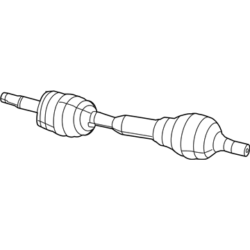 Jeep 52123739AF SHAFT Axle Half