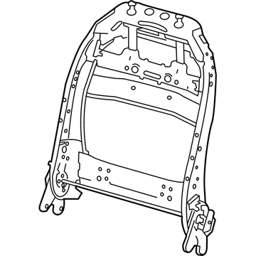 Jeep 68260534AC FRAME Front Seat Back