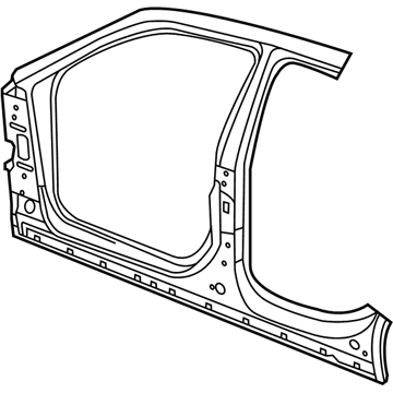 Chrysler 68437510AA PANEL Body Side Aperture Outer Front
