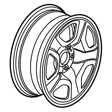Mopar 68256382AA Wheel Steel