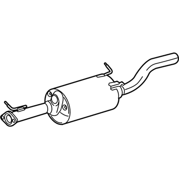 Ram Muffler - 68268199AE