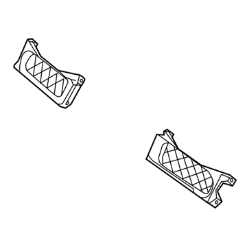 Ram 68196984AA BEZEL KIT Bumper