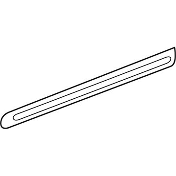 Jeep 5JR86CD7AA MOLDING Front Door