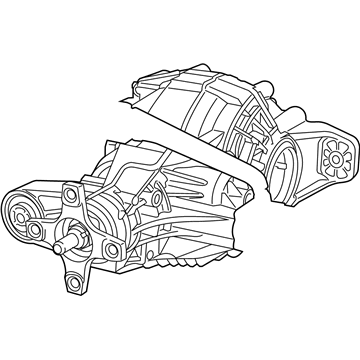 Dodge 68060649AC DIFFERENTIAL Rear Axle