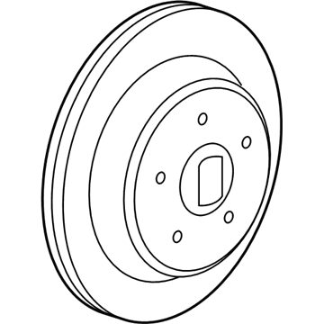 Jeep Brake Disc - 68273464AA
