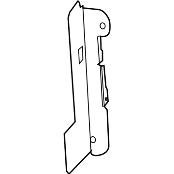 Chrysler 52014487AB Shield - Radiator