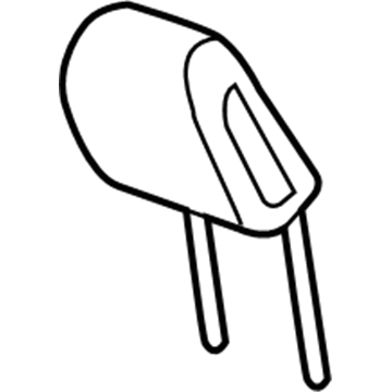 Mopar 5XG251X9AB Headrest Front