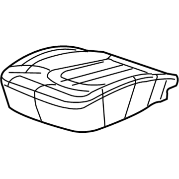 Mopar 6EC25LV5AA Cover Front Seat Cushion