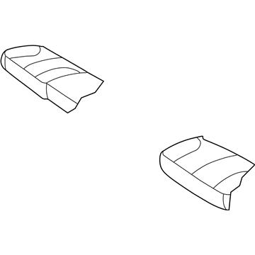 Dodge 1MF591D5AA COVER Seat Cushion 60%, Right