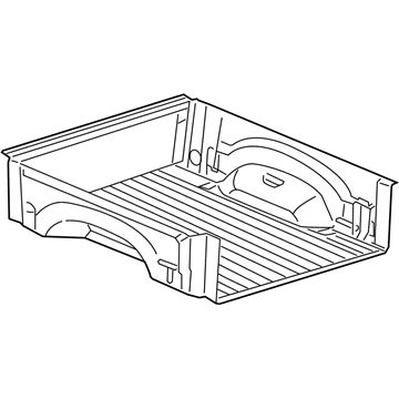 Ram 82211319AD BEDLINER KIT Under Rail