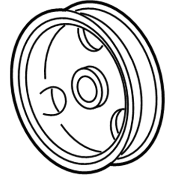 Jeep 53013688AB PULLEY Power Steering Pump