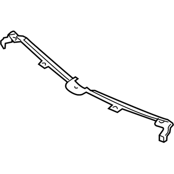 Chrysler MR598822 PLATE Fr bumper Upper