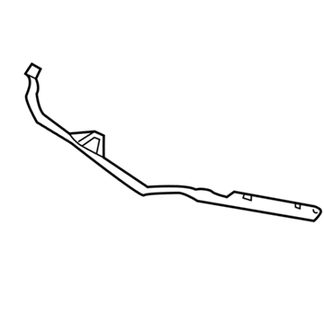 Chrysler MR598825 PLATE Fr bumper Left