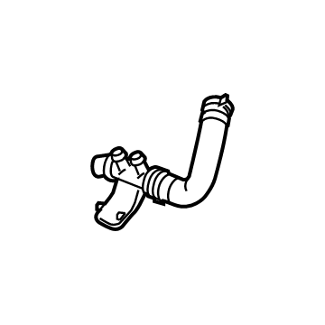 Jeep 68280778AA HOSE Radiator Outlet