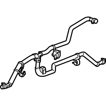 Jeep 68280801AD HOSE Coolant Bottle Inlet