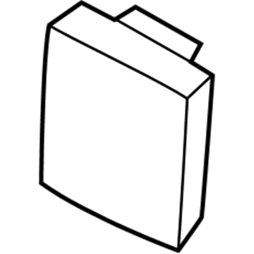 Jeep 68454896AA MODULE BLIND SPOT DETECTION
