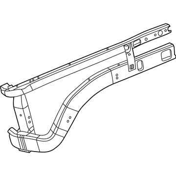 Ram 68095951AH CLOSURE Fender