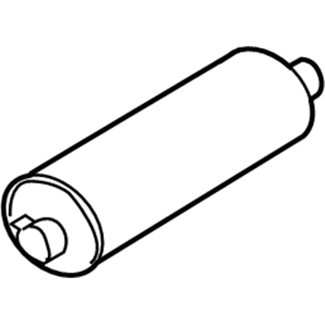 Dodge 52013651AB MUFFLER Exhaust