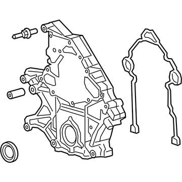 Ram 2500 Timing Cover - 53022195AK