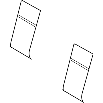 Dodge 1ML411D5AA COVER Front Seat Back
