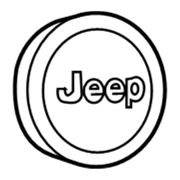 Jeep 1LB77CDMAC CAP Wheel Center