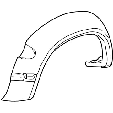 Dodge 5KM25TZZAA FENDER Dual Wheel