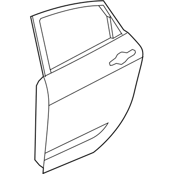 Mopar 68248178AB Door Rear