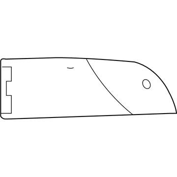 Ram 1WJ38TZZAA PANEL Filler