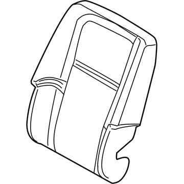 Dodge 6QK84DX9AA COVER Front Seat Back