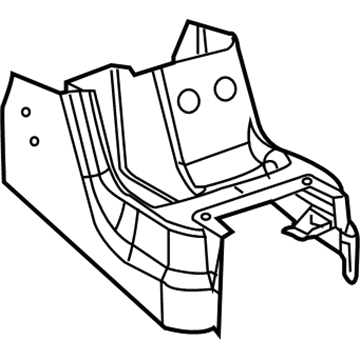 Dodge 1LM371DVAA CONSOLE Floor Front