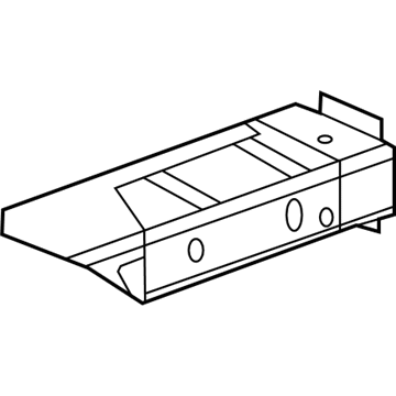 Dodge 68254162AC RAIL Rear Inner