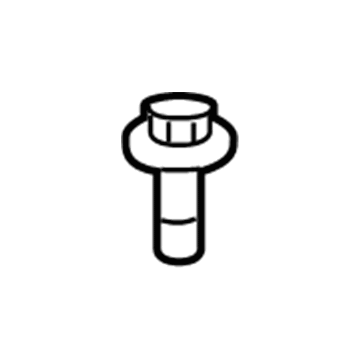 Dodge 68086709AA BOLT AND WASHER Hex Head M6X1.00X25.00