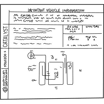 Dodge 52113833AB LABEL Emission