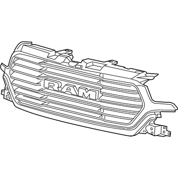 Ram Grille - 68404994AA