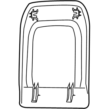 Chrysler 5RT90PL5AE PANEL Seat Back Second Row