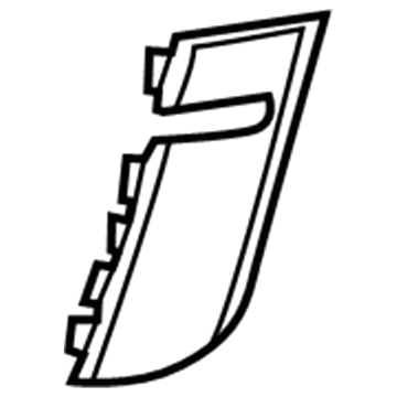 Dodge 6EY79TZZAC EXTENSION Front Fascia