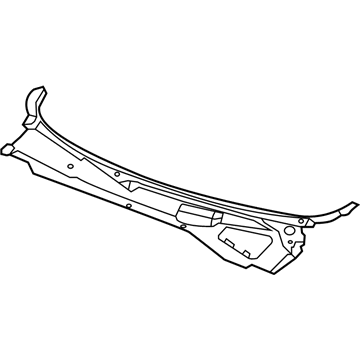 Mopar 57010373AF Panel Cowl Top Includes Access Door
