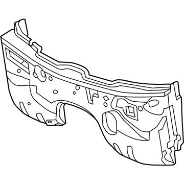 Mopar 68289211AB Silencer Dash Panel