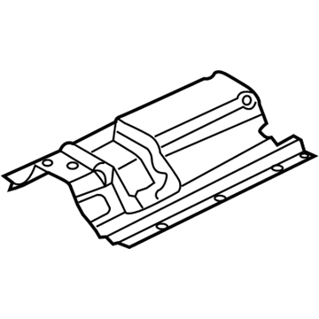Jeep 68158212AB SHIELD Floor Pan