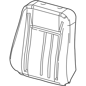 Chrysler 68030889AA FOAM Seat Back