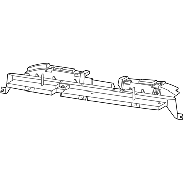 Jeep 68203073AA SEAL Radiator Upper