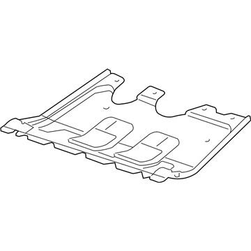 Jeep 68249570AA SKID PLATE Transmission