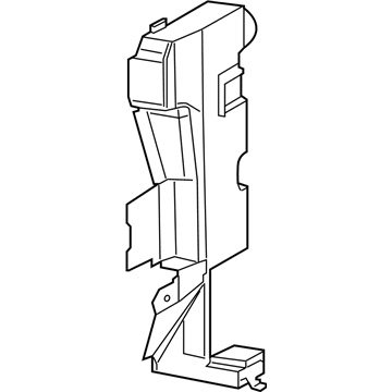 Jeep 68207948AA BAFFLE Air Inlet