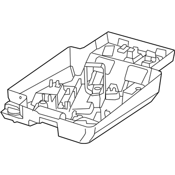 Ram 68135137AA TRAY Jack Storage