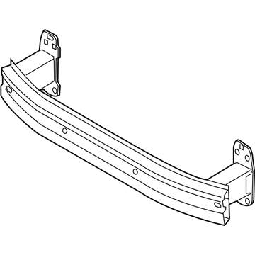 Jeep 68247223AA Impact Bar