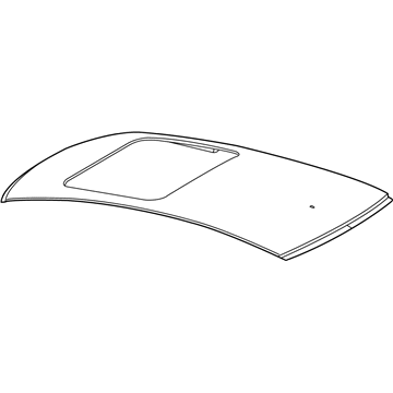 Dodge 68158686AA Roof Panel
